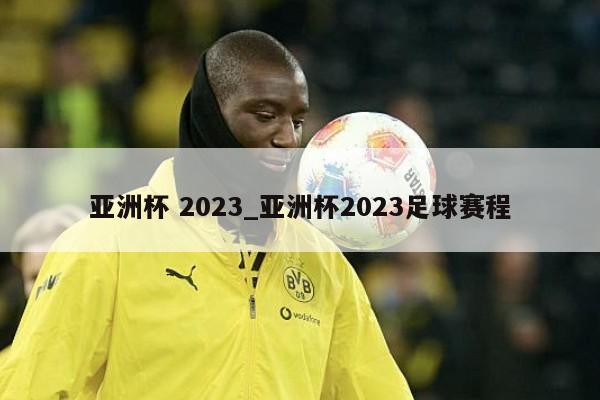 亚洲杯 2023_亚洲杯2023足球赛程