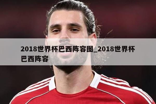 2018世界杯巴西阵容图_2018世界杯巴西阵容