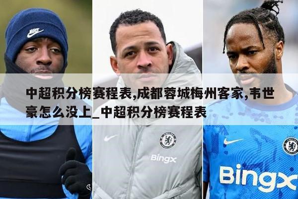 中超积分榜赛程表,成都蓉城梅州客家,韦世豪怎么没上_中超积分榜赛程表